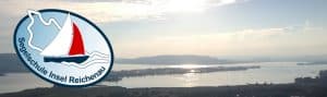 Der Untersee aus der Luft mit der Insel Reichenau
